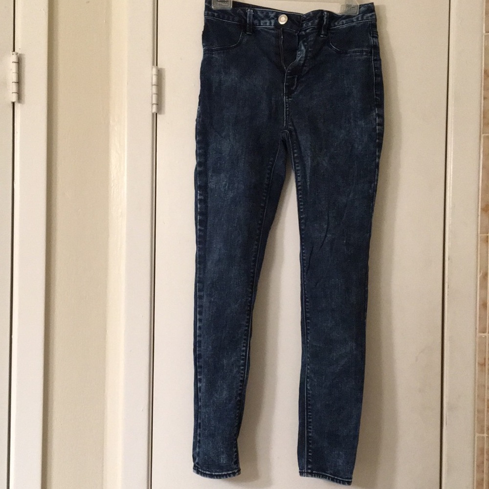 Acid Wash Jeggings